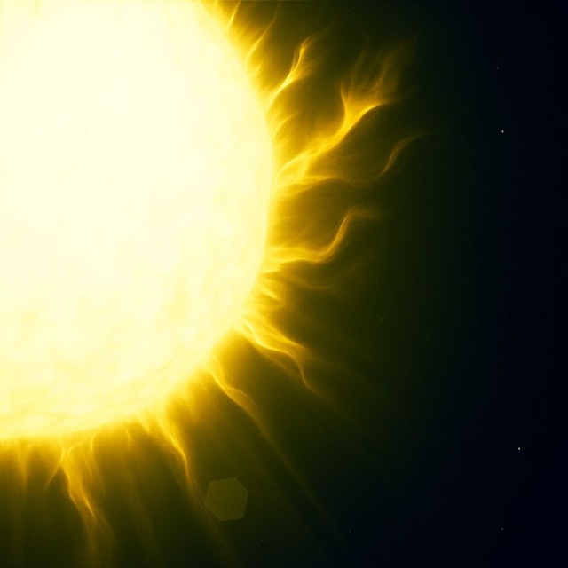 shining sun