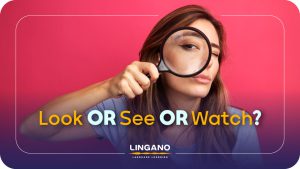 تفاوت بین Look و See و Watch